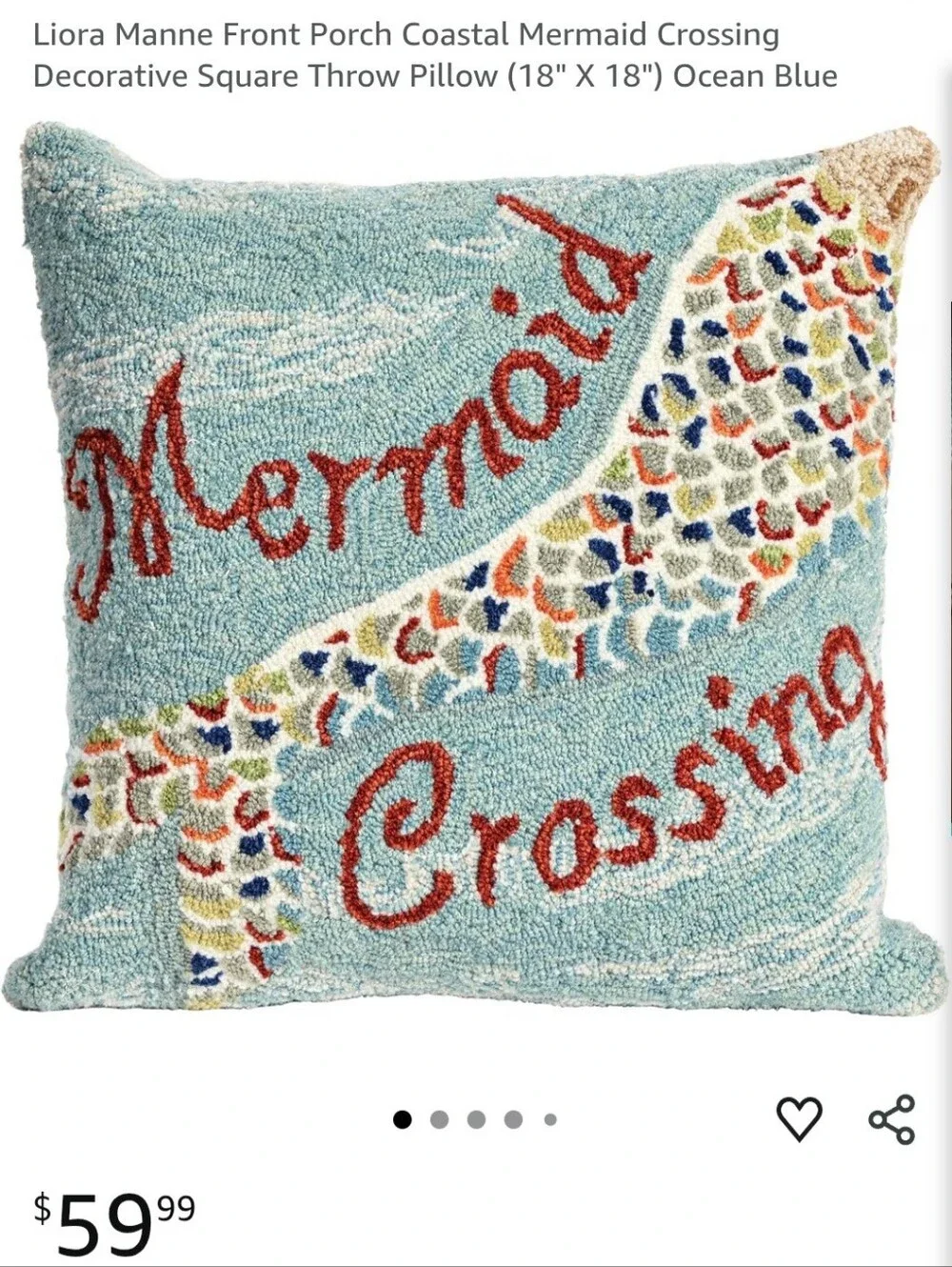 Liora Manné Boucle Pillow
